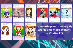 Uczniowie przedstawiają się tworząc mówiące avararki w ChatterPIX - 1