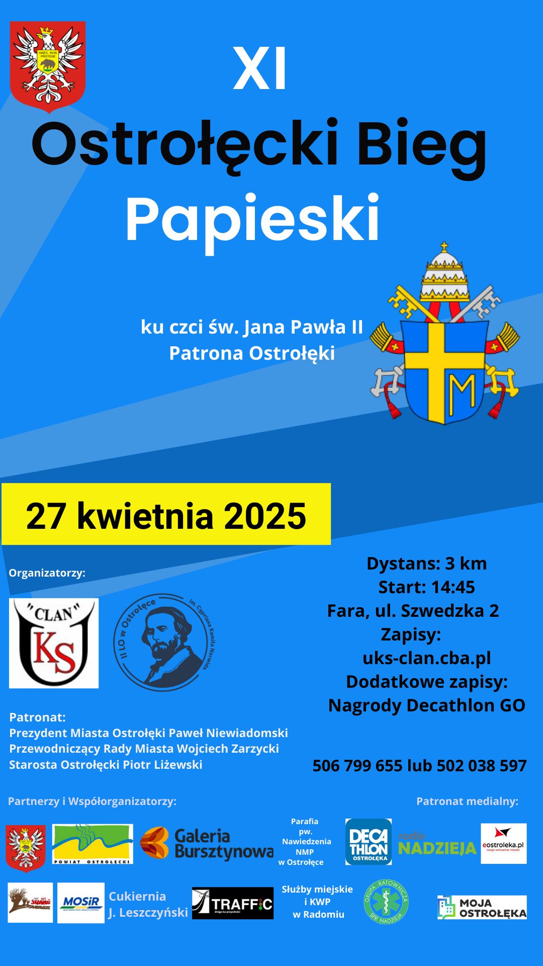 XI Ostrołęcki Bieg Papieski