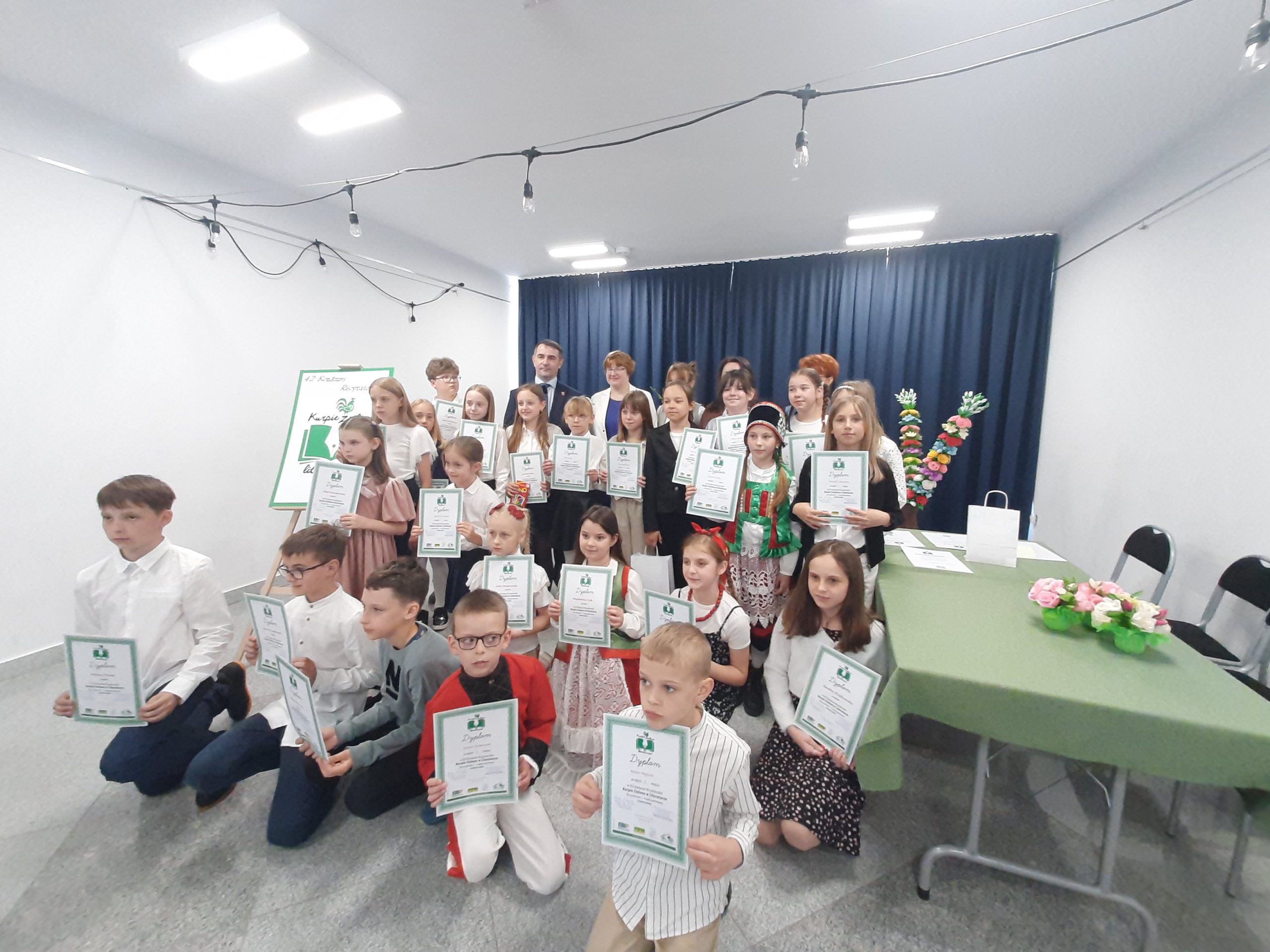 Eliminacje gminne XLII Konkursu Recytatorskiego Kurpie Zielone w Literaturze
