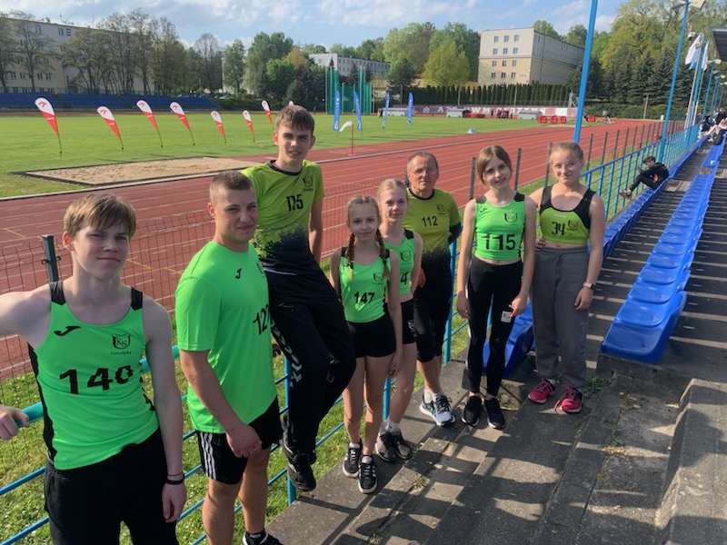 UKS Clan Ostrołęka w Mityngu Otwarcia Sezonu 2025 Warmińsko-Mazurskiego Związku Lekkiej Atletyki w Olsztynie.