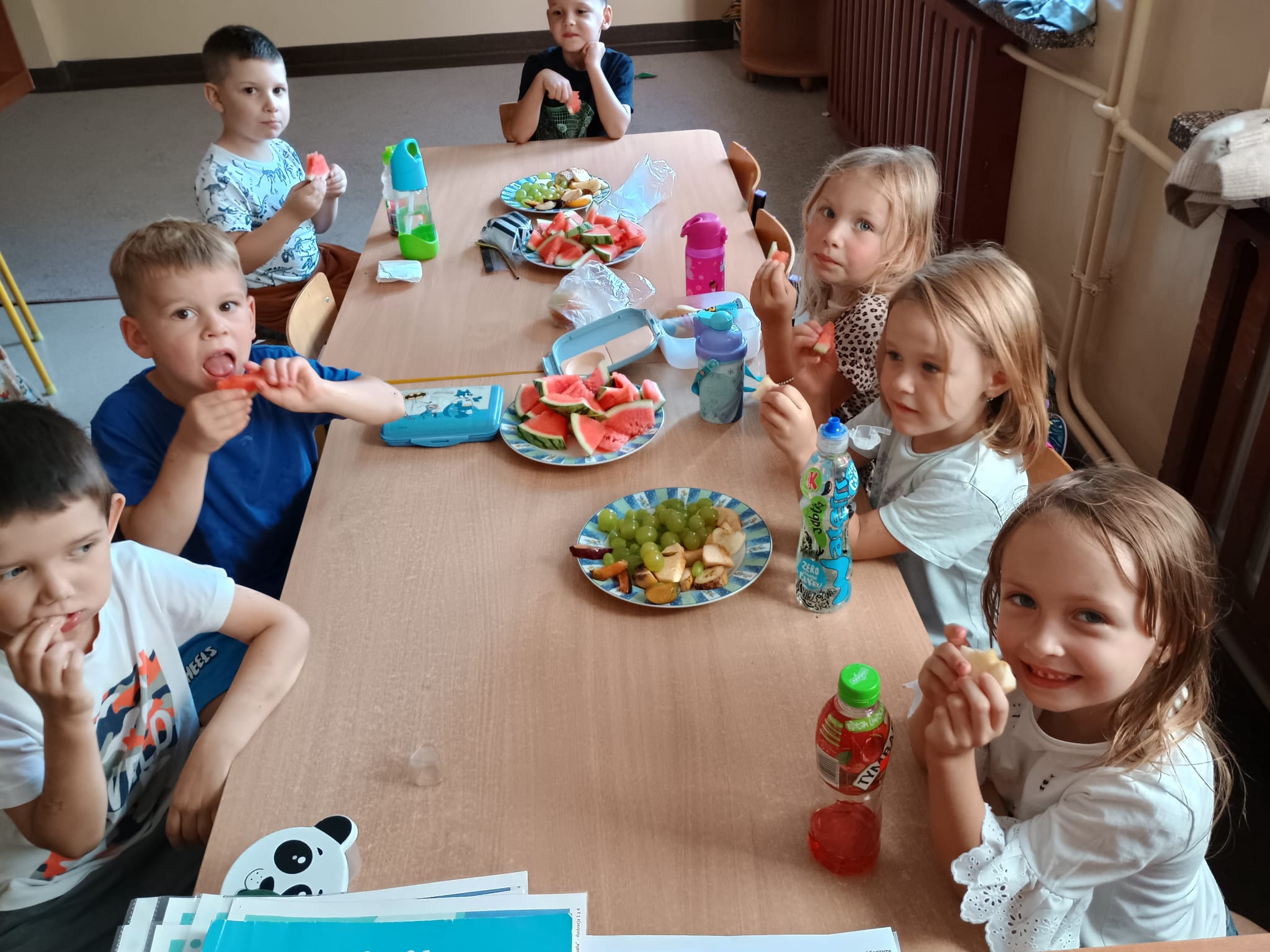 „Witaminkowa uczta” w oddziale przedszkolnym