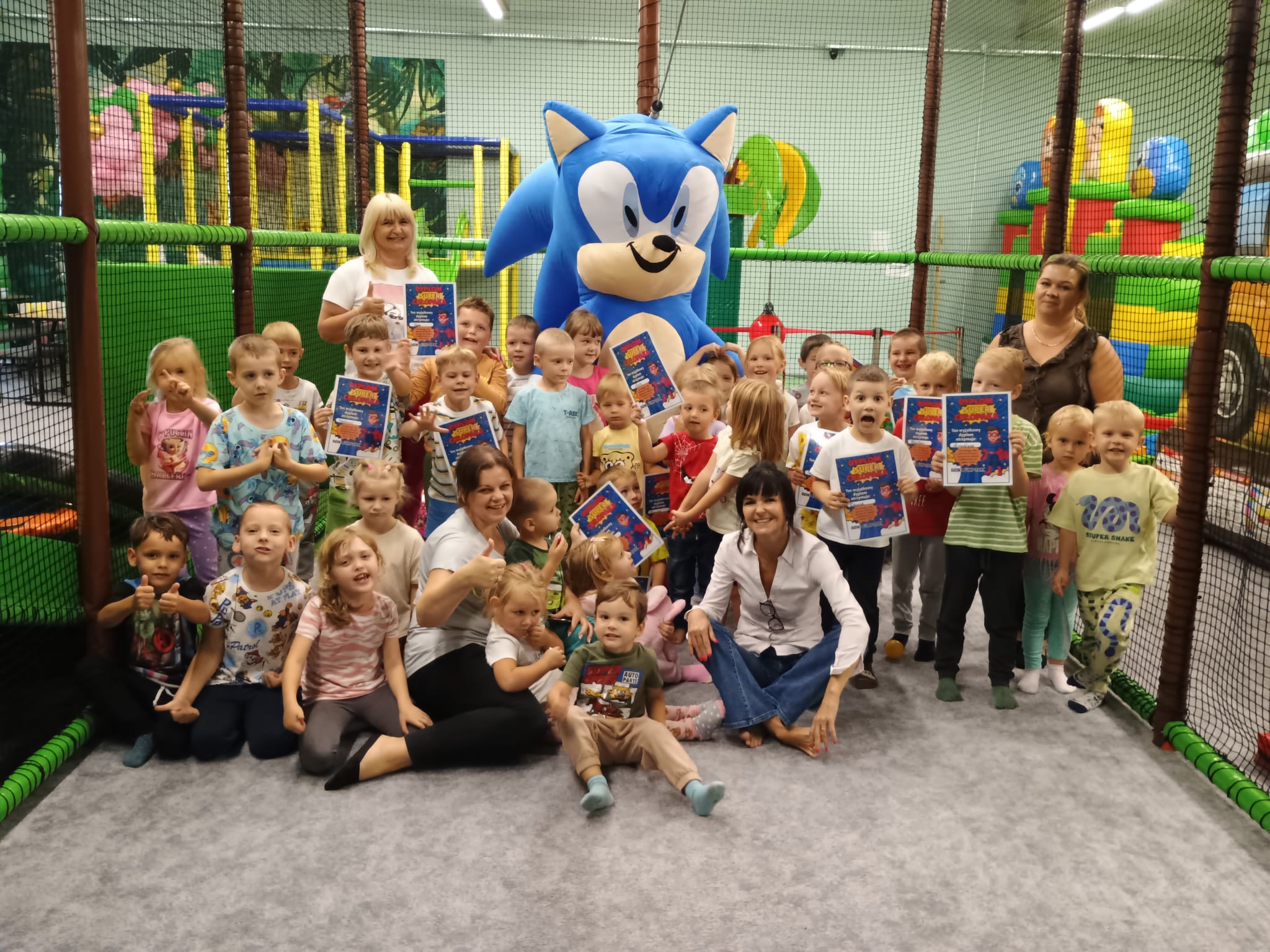 Świętowanie Dnia Przedszkolaka i Dnia Chłopaka w Dziki Jump Park