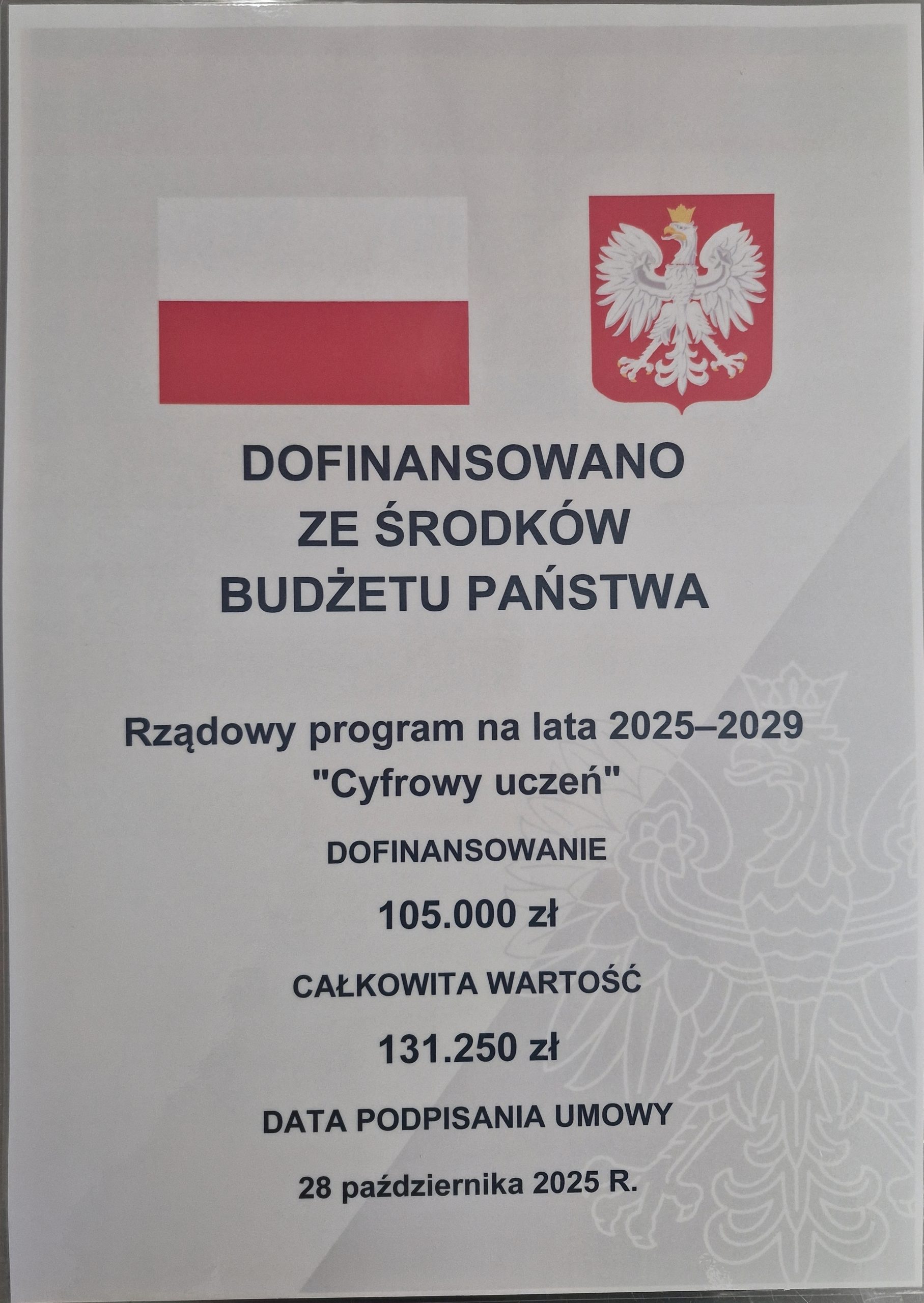 „Cyfrowy uczeń” – rządowy program na lata 2025 – 2029 „Cyfrowy uczeń” – rządowy program na lata 2025 – 2029