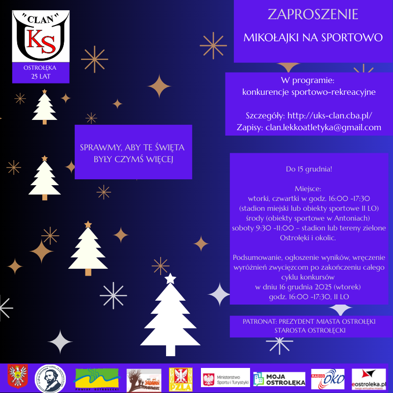 MIKOŁAJKI NA SPORTOWO