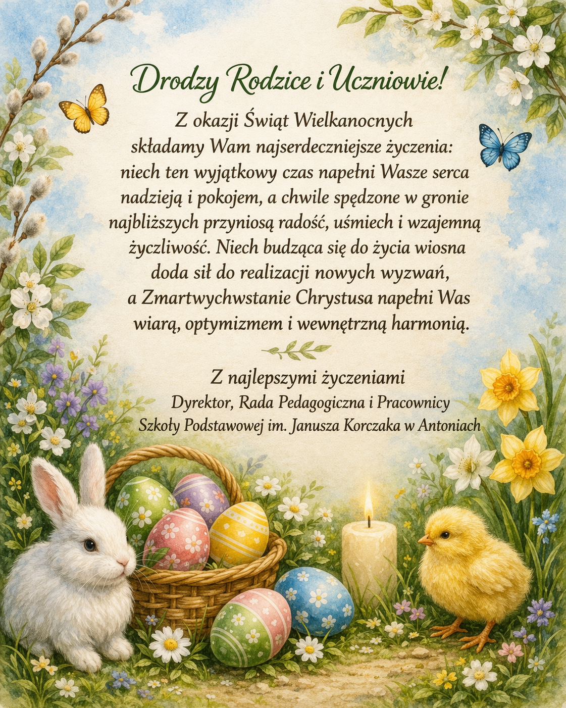Życzenia Wielkanocne