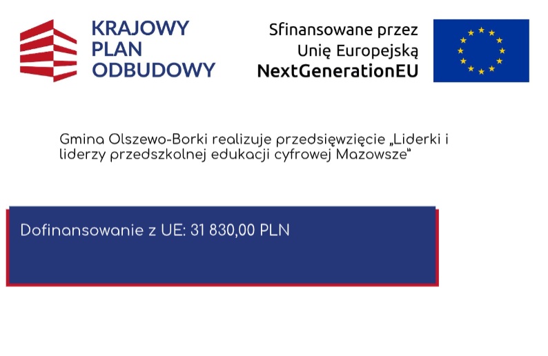 Projekt „Liderki i liderzy przedszkolnej edukacji cyfrowej Mazowsze” Projekt „Liderki i liderzy przedszkolnej edukacji cyfrowej Mazowsze”