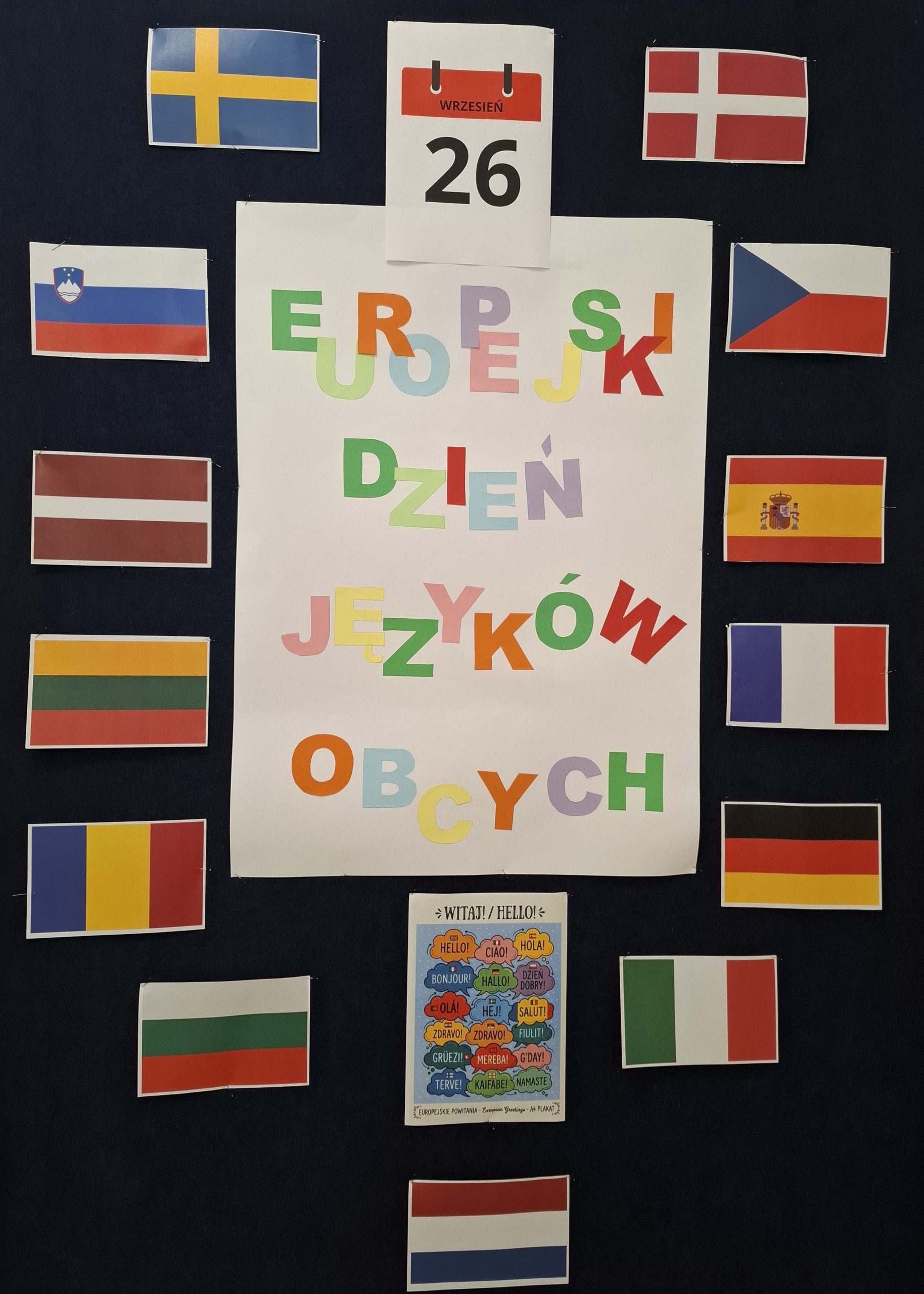 ŚWIĘTO JĘZYKÓW W NASZEJ SZKOLE – EUROPEJSKI DZIEŃ JĘZYKÓW OBCYCH I DYKTANDO „THE BIG ENGLISH SPELL”