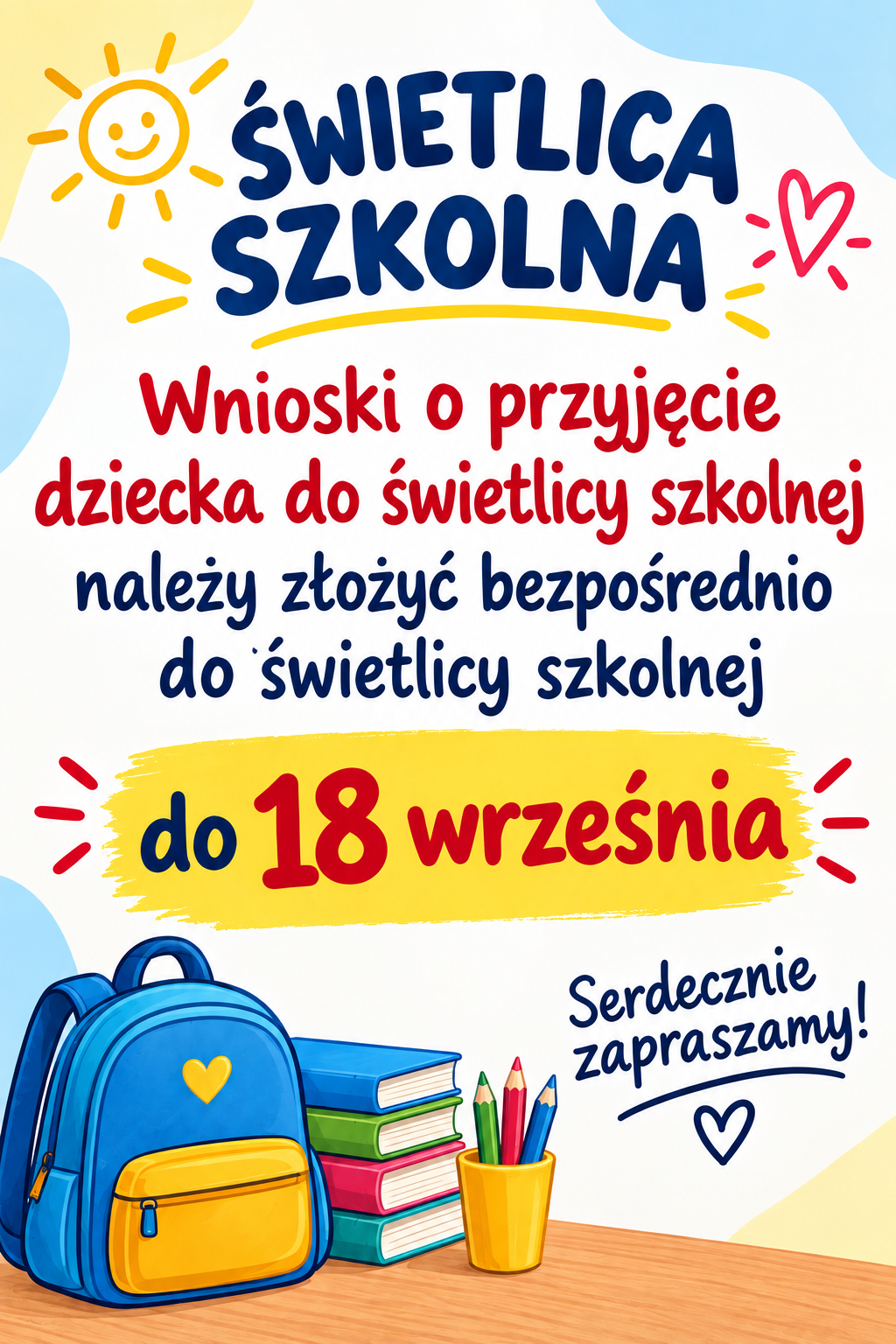Zapisy do świetlicy